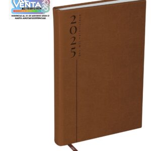 ZEGNO AGENDA DIARIA CLASICA 2025 CAFE