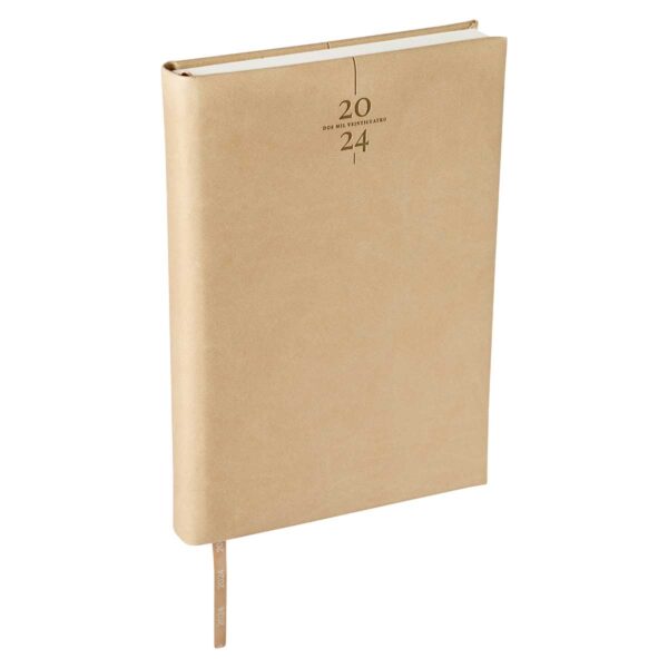 ZEGNO AGENDA DIARIA CLASICA 2024 BEIGE 2