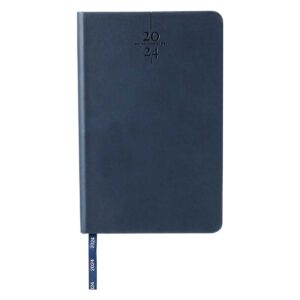 ZEGNO AGENDA MINI CLASICA 2024 AZUL