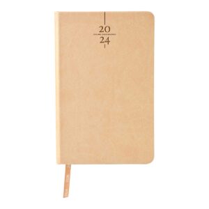 ZEGNO AGENDA MINI CLASICA 2024 BEIGE