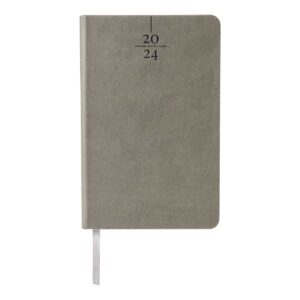 ZEGNO AGENDA MINI CLASICA 2024 GRIS