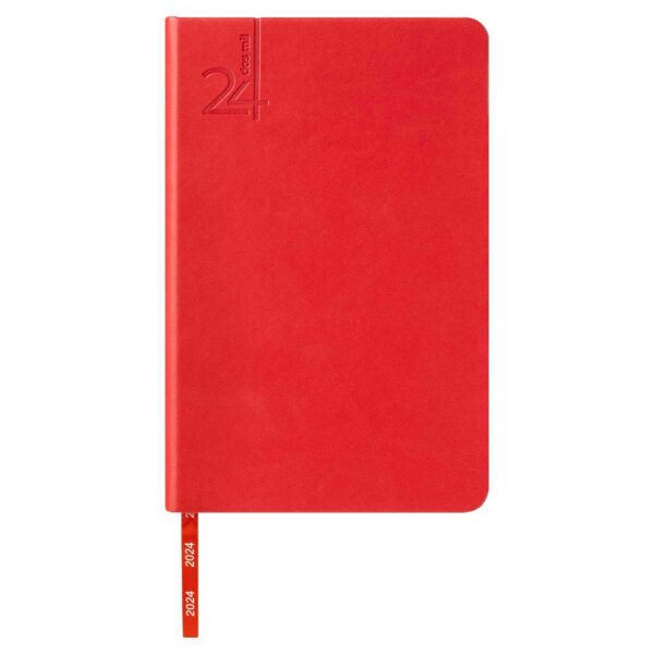 ZEGNO AGENDA MINI TERRA 2024 ROJO