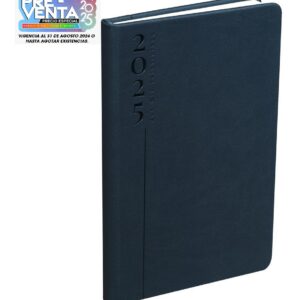 ZEGNO AGENDA MINI CLASICA 2025 AZUL