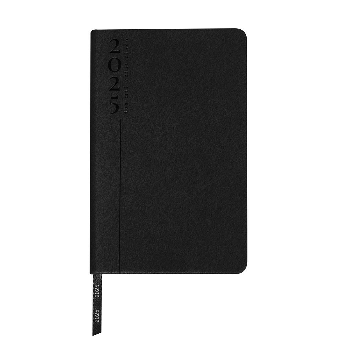 ZEGNO AGENDA MINI CLASICA 2025 NEGRO 2