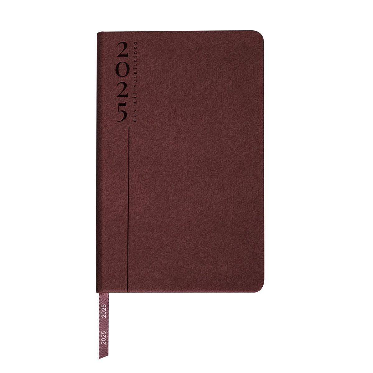 ZEGNO AGENDA MINI CLASICA 2025 TINTO 2