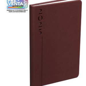 ZEGNO AGENDA MINI CLASICA 2025 TINTO