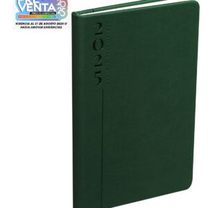 ZEGNO AGENDA MINI CLASICA 2025 VERDE