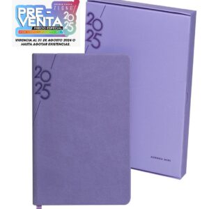 ZEGNO AGENDA MINI TERRA 2025 MORADO