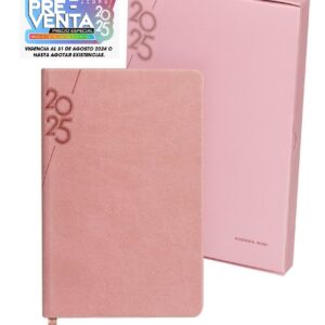 ZEGNO AGENDA MINI TERRA 2025 ROSA