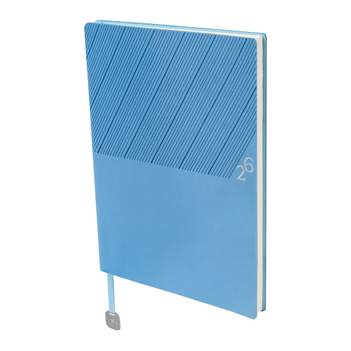 ZEGNO AGENDA SEMANAL CLÁSICA 2026 AZUL ZEGNO 2