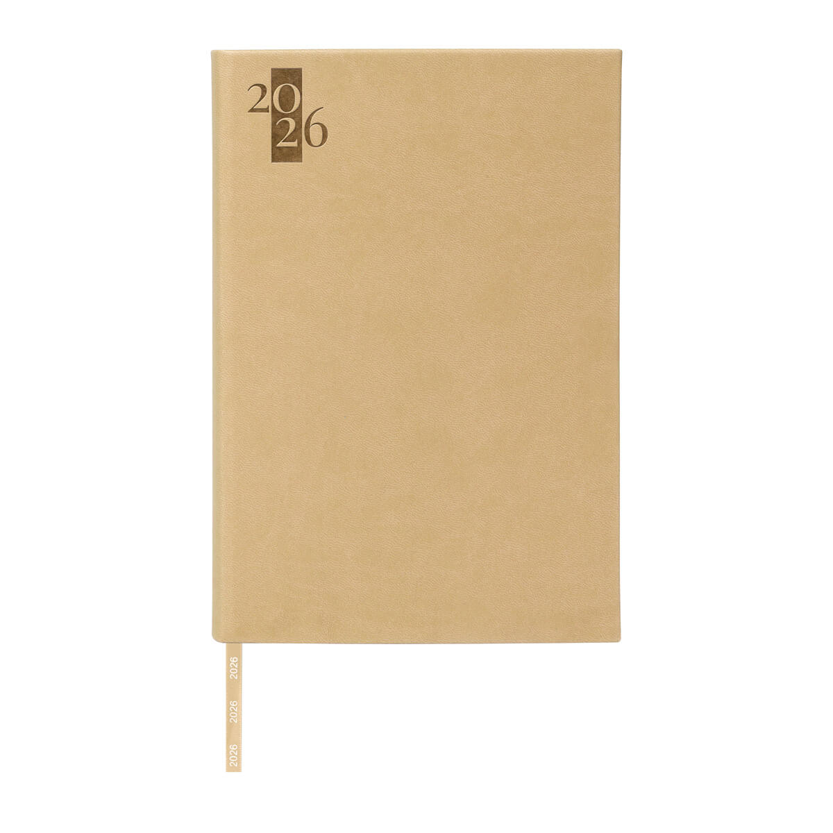 ZEGNO AGENDA DIARIA CLÁSICA 2026 BEIGE ZEGNO