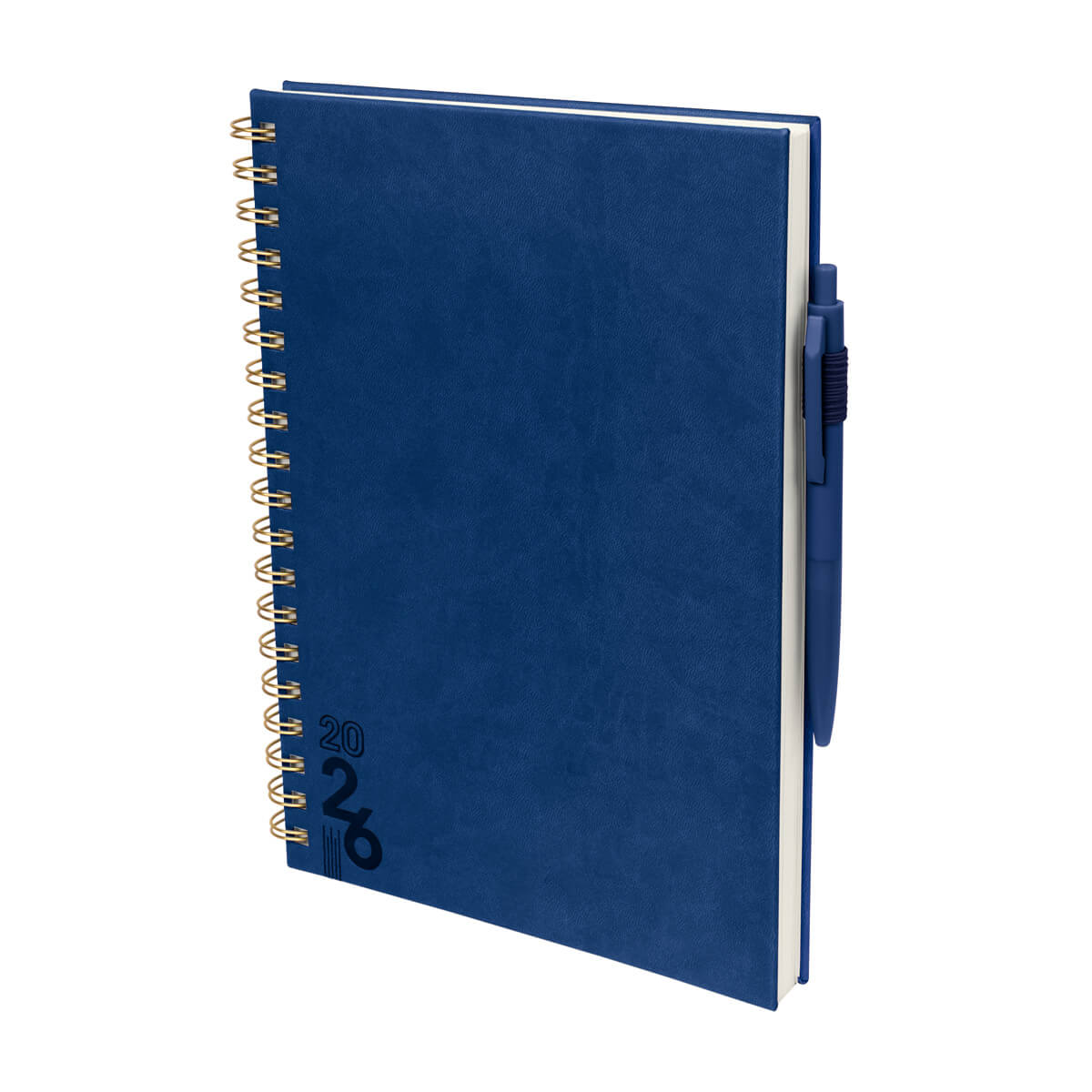 ZEGNO AGENDA SEMANAL TERRA 2026 AZUL REY ZEGNO