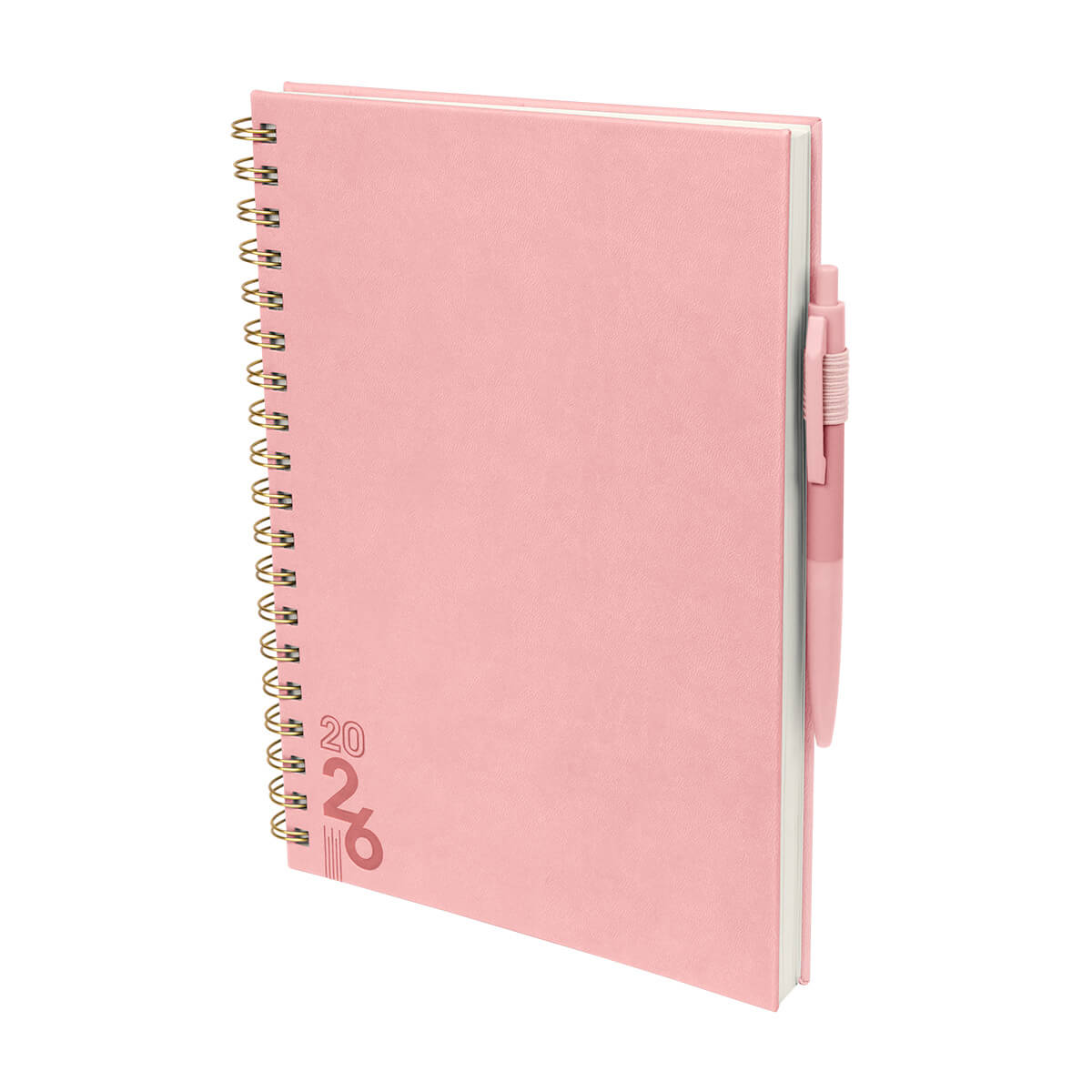 ZEGNO AGENDA SEMANAL TERRA 2026 ROSA ZEGNO